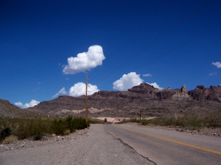 Mountains I crossed (AZ)